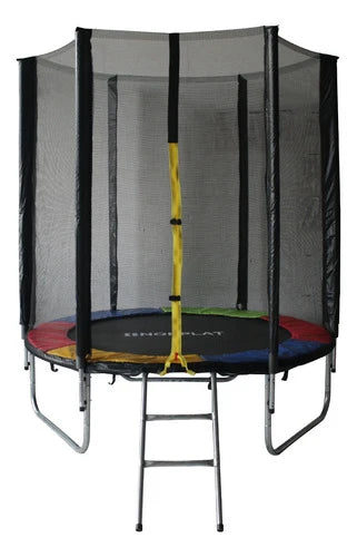 Cama Elástica Norplat 6 Pies con Escalera para Niños, 99X43X22.5CM