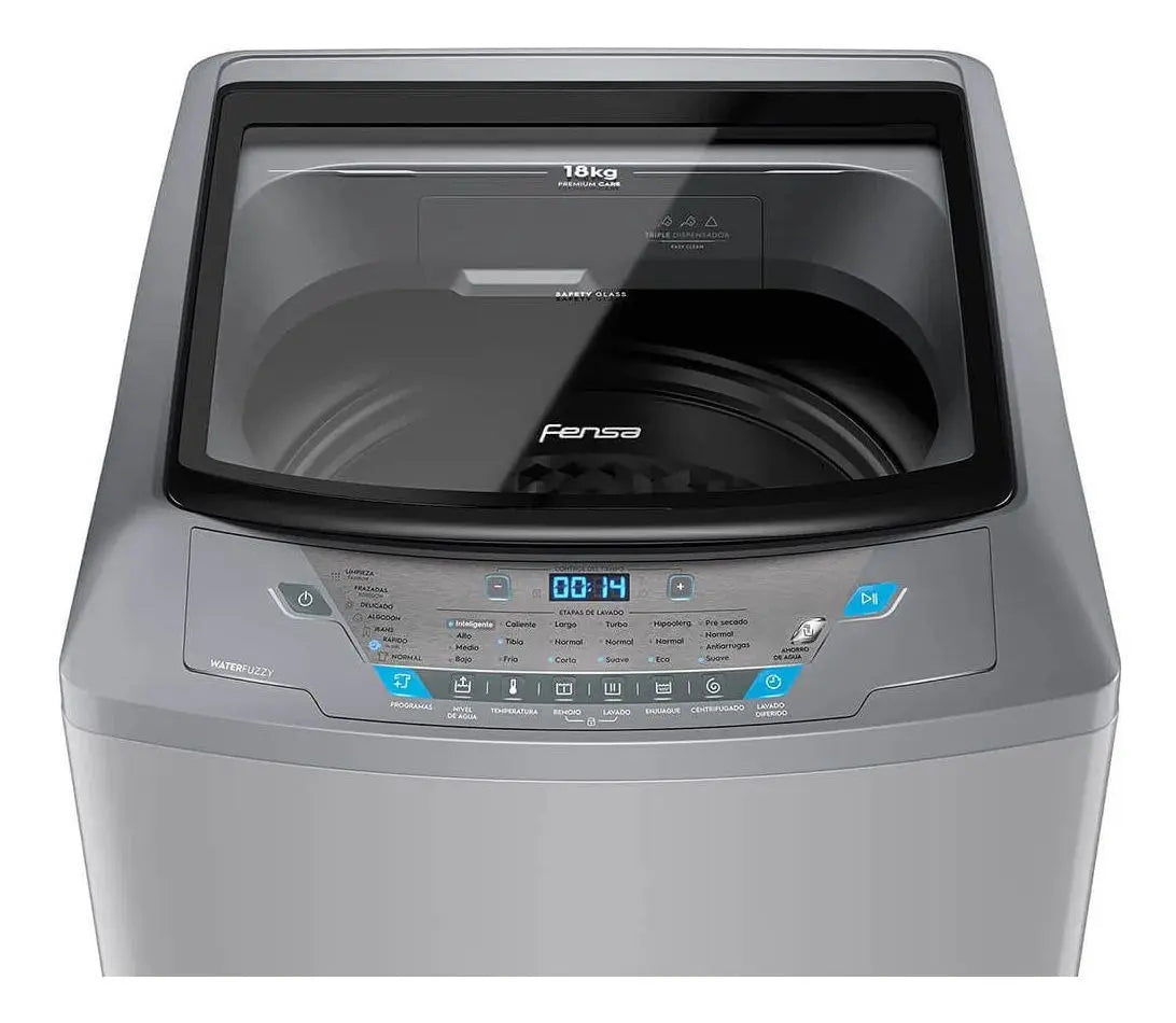 Lavadora Automática Fensa Premium Care 18SZ 18 kilos