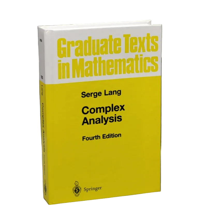 Libro Serge Lang Springer Complex Analysis