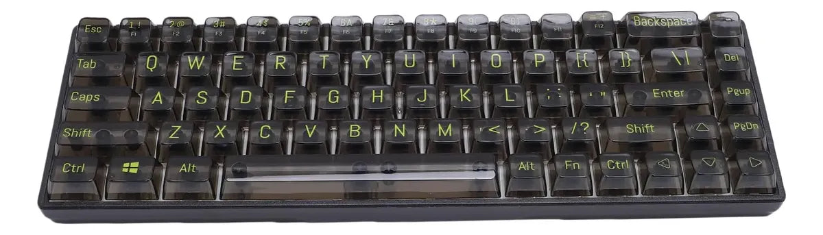 Teclado Mecánico Gamer 68 Teclas Transparente