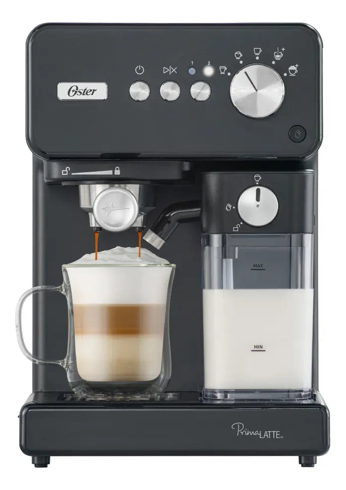 Cafetera Espresso Prima Latte Oster BVSTEM6604BK 220V, Negro