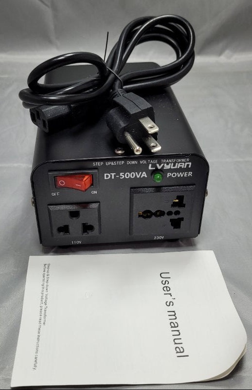 Transformador de Voltaje Yinleader 500W - Conversor 220V a 110V y 110V a 220V