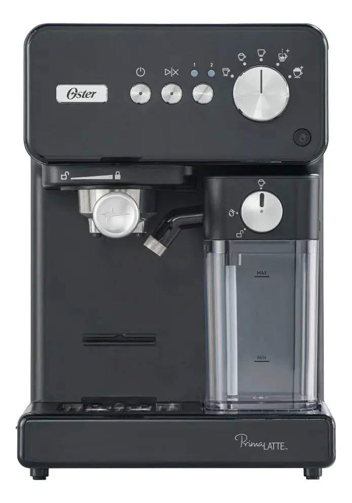 Cafetera Espresso Prima Latte Oster BVSTEM6604BK 220V, Negro