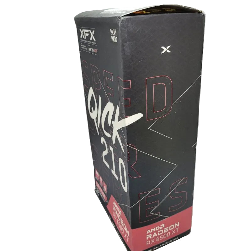 Tarjeta Grafica Para Juegos Xfx Speedster Qick210 Radeon Rx 6500 xt Negro 4gb