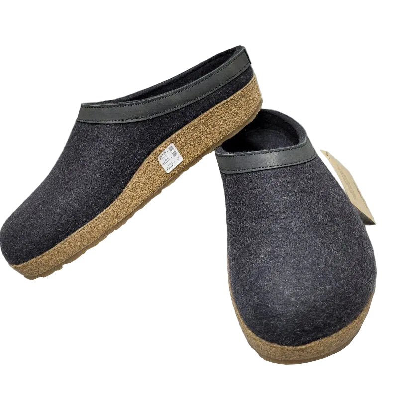 Zueco Haflinger Gzl44 Charcoal Negro 42  - 26.5cm