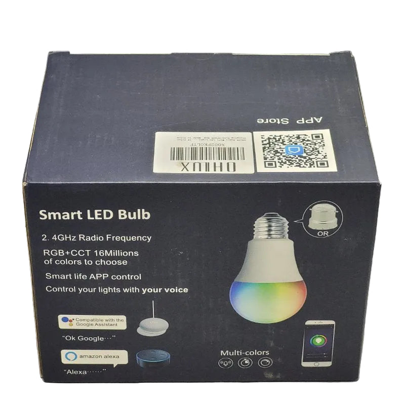 Pack de 6 Bombillas LED Inteligentes Ohlux