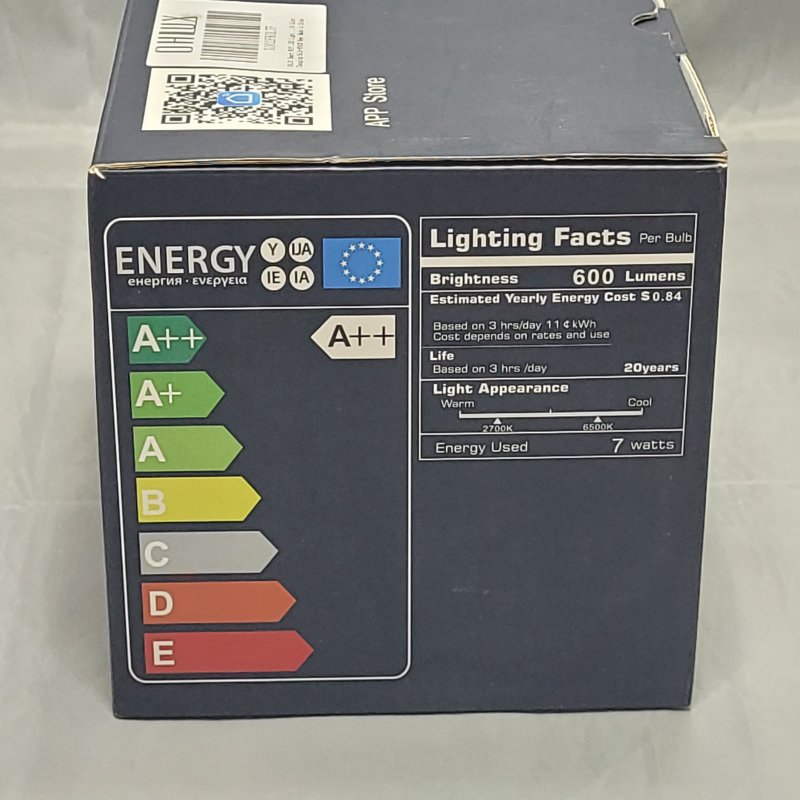 Pack de 6 Bombillas LED Inteligentes Ohlux