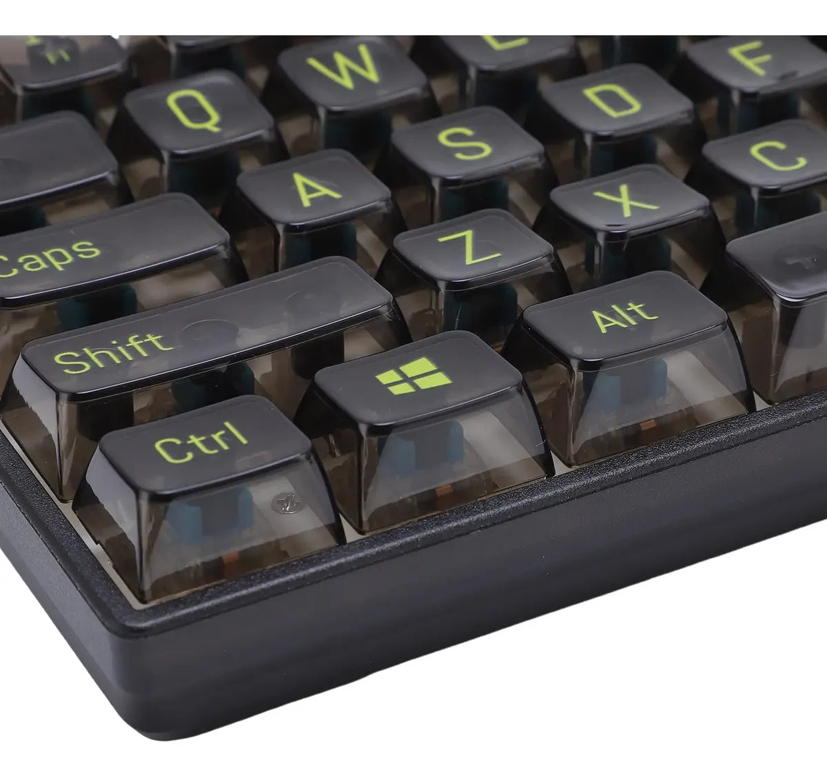 Teclado Mecánico Gamer 68 Teclas Transparente