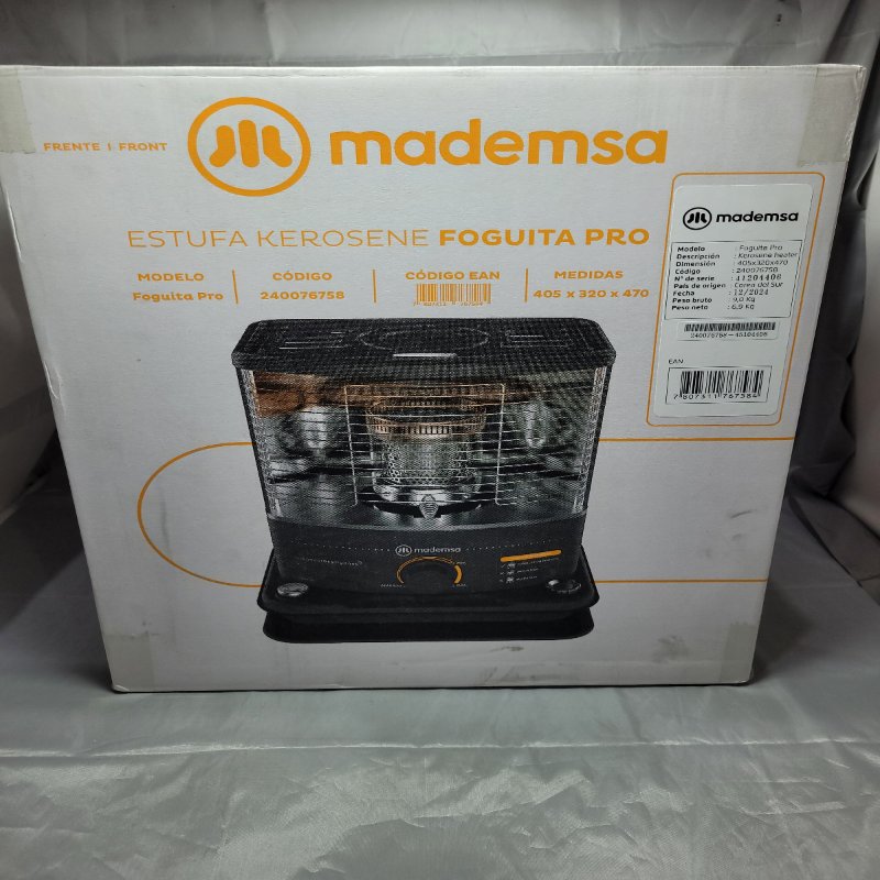 Estufa Kerosene Mademsa Foguita Pro