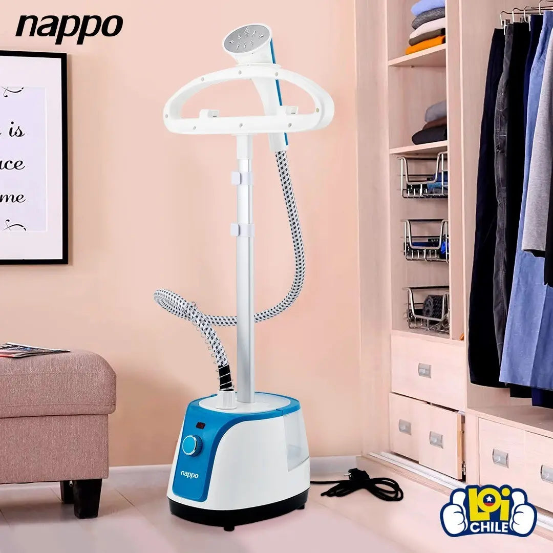 Plancha a Vapor NAPPO NEP-086 1800W, Celeste