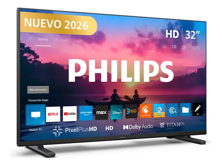 Smart TV Philips 32PHD6910 – Negro, 32 Pulgadas