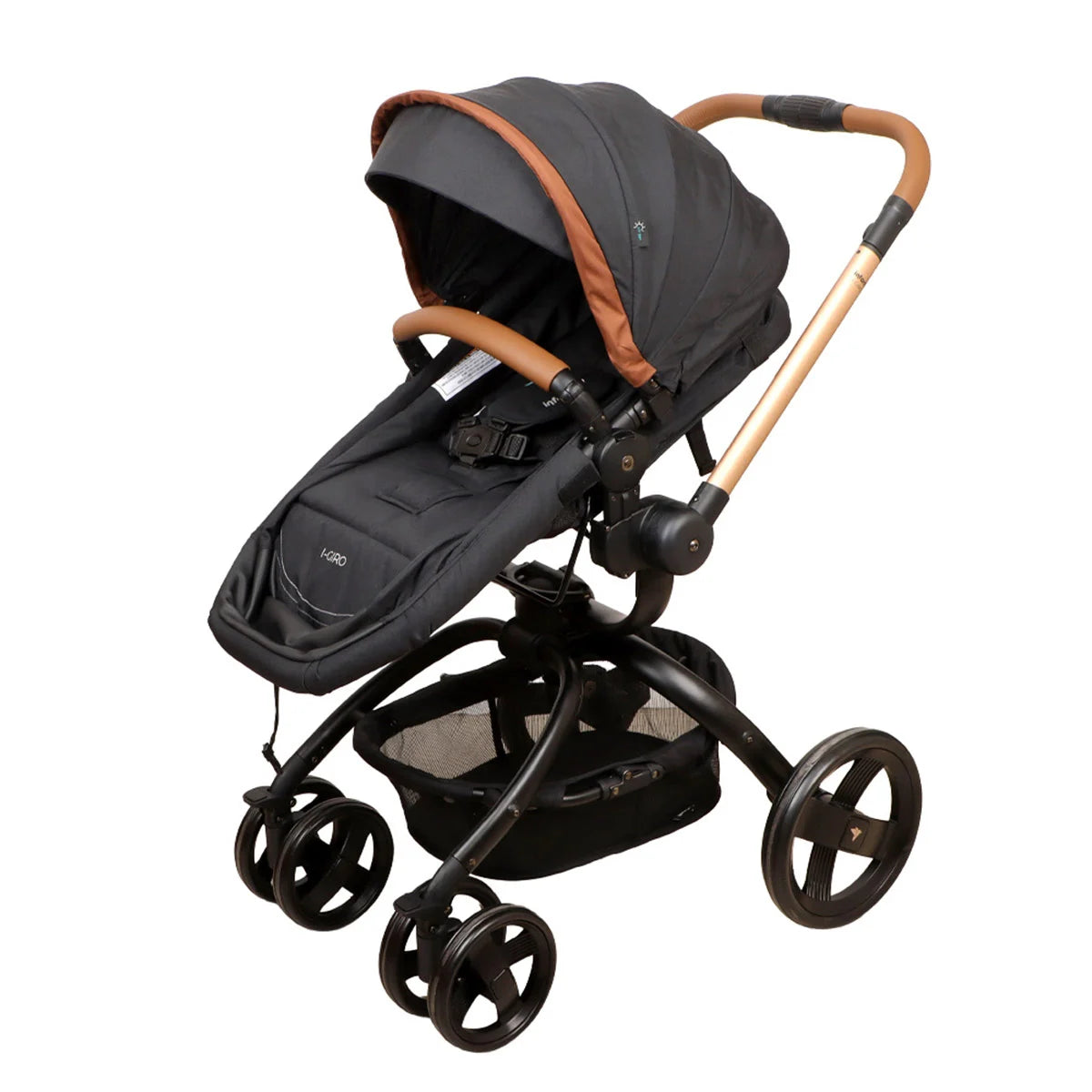 Coche Travel System Infanti i-Giro 2G, Negro