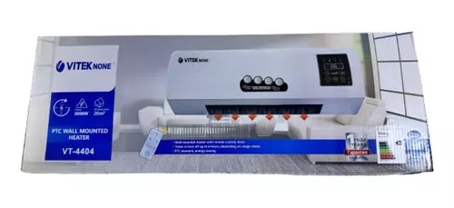 Calefactor Vitek None Vt-4404 Con Diseño Mariposas Blanco