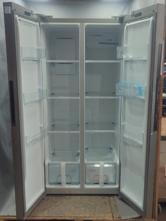 Refrigerador Mademsa 426L No Frost Side by Side Inverter Panel Digital MAS430 Inox
