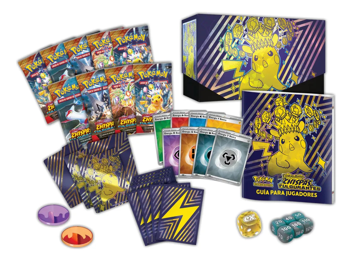 Caja Elite Trainer Pokemon Scarlet & Violet  Surging Sparks