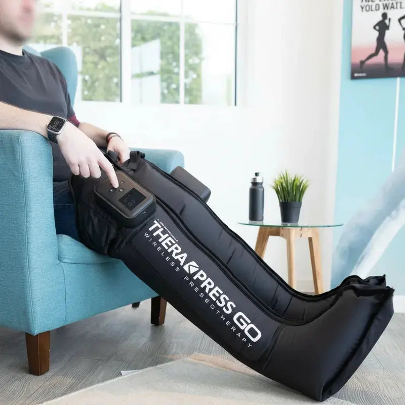 Botas Inalámbricas TheraPress GO para Drenaje y Recuperación