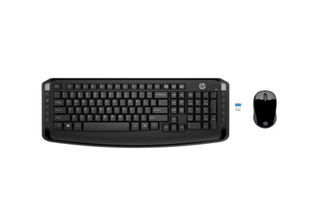 Kit Teclado + Mouse Inalámbrico Hp 300