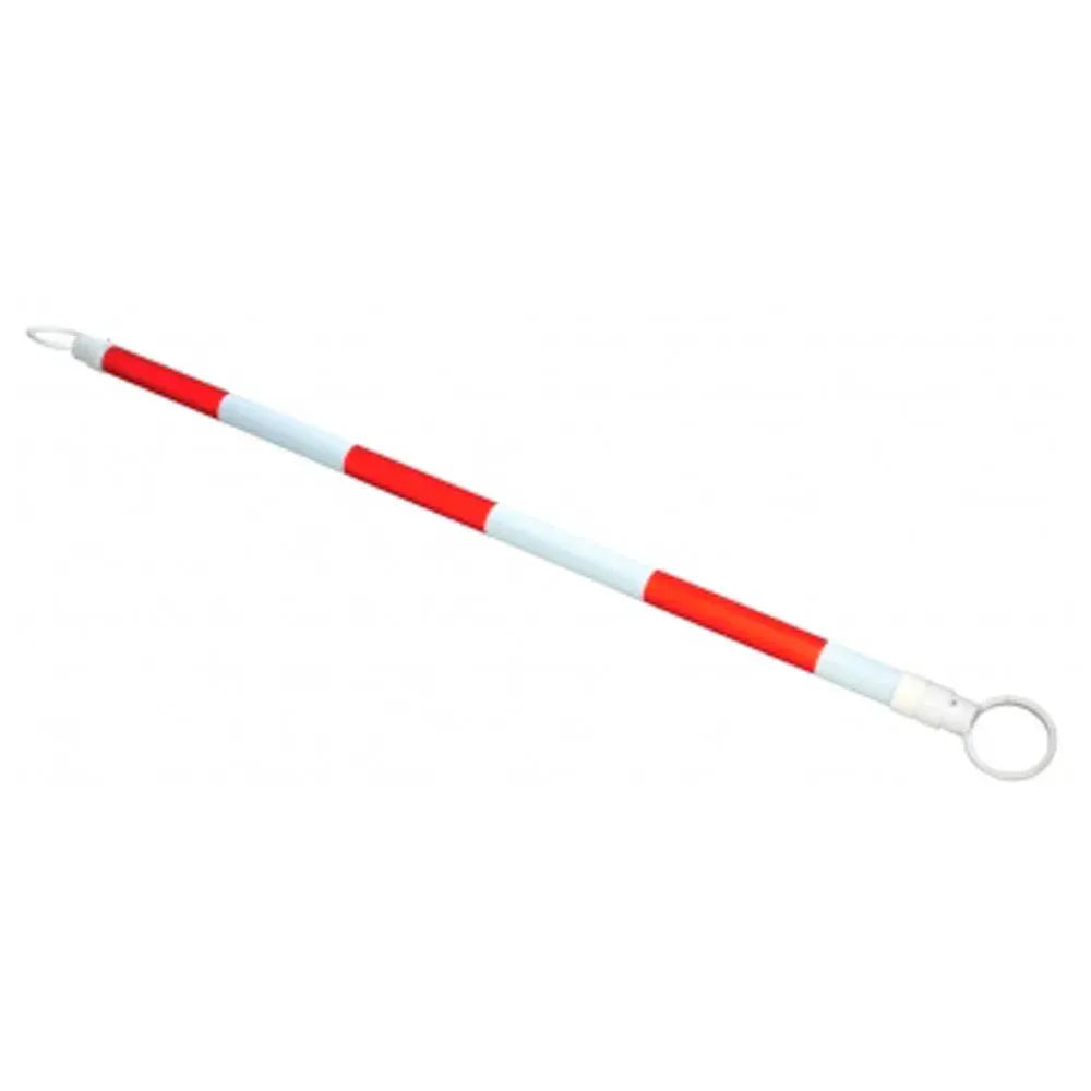 Pack De Barra Conectora Bufalo Vial Retractil Para Conos Blanco/Rojo