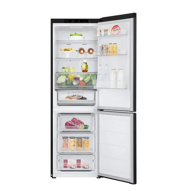 Refrigerador Congelador Lg Gb37bpt / Sistema De Deshielo Automático Negro 344 Lts