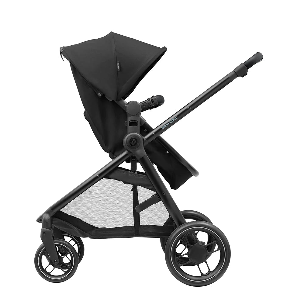 Coche Travel System Maxi-Cosi Zelia 3 + Pebble 360° + Fix Essential Grey