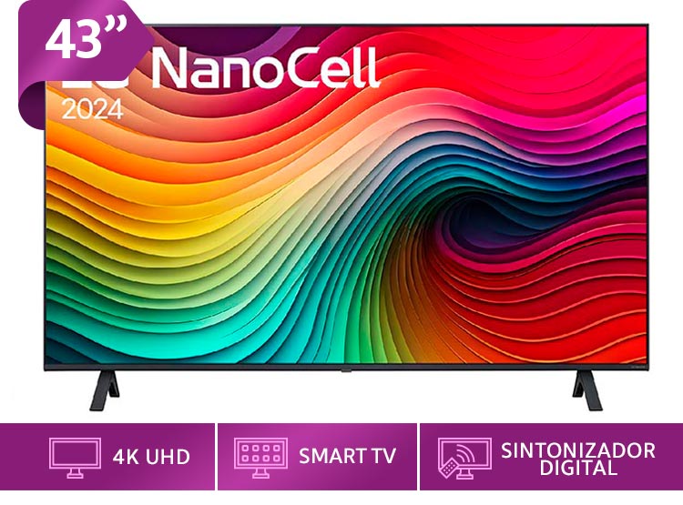 Televisor Smart Tv Lg Nanocell 43nan080