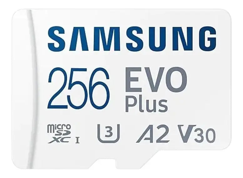 Tarjeta Micro SD Samsung EVO Plus 256GB 130MB/s U3 4K