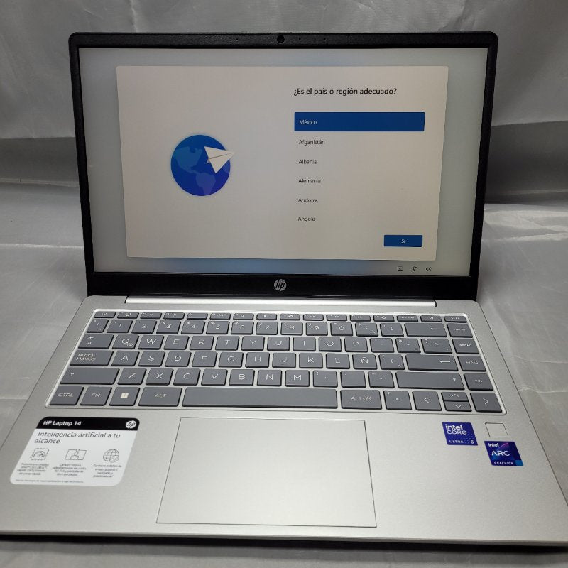 Notebook Hp 14-Ep1000la Silver Cpu: Intel Core Ultra 5 125h / Ssd: 512gb / Ram: 16gb