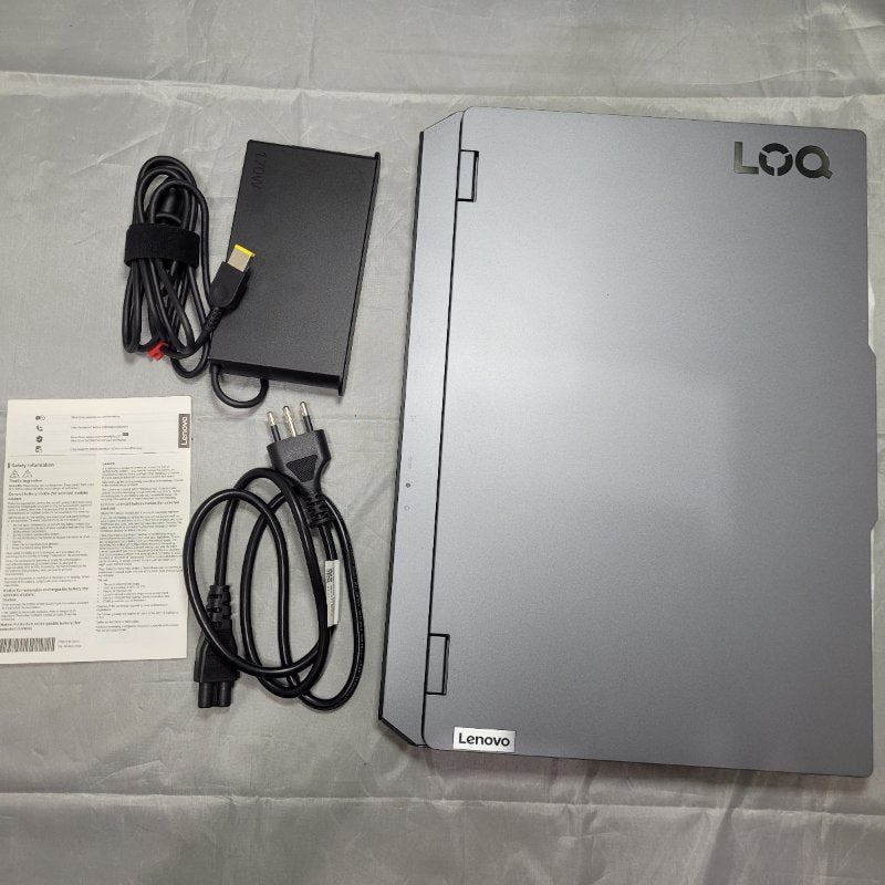 Notebook Lenovo Loq 15arp9 Luna Grey 15.6" Cpu: Amd Ryzen 5 7235hs / Ram: 16gb / Ssd: 512gb / Gpu: Rtx 3050