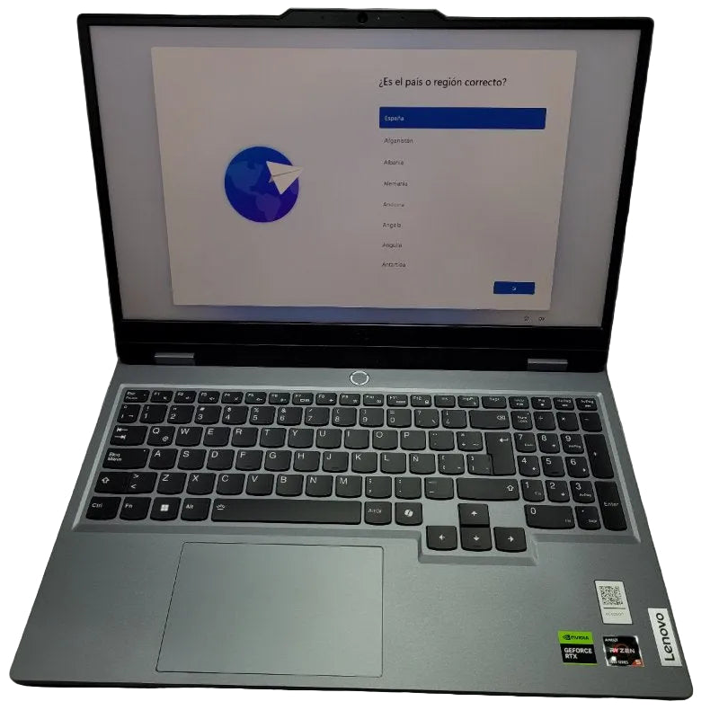 Notebook Lenovo Loq 15arp9 Luna Grey 15.6" Cpu: Amd Ryzen 5 7235hs / Ram: 16gb / Ssd: 512gb / Gpu: Rtx 3050