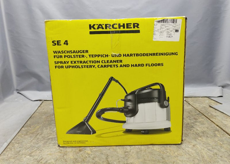 Aspiradora Y Lavadora Karcher 1000w Se4 Blanca