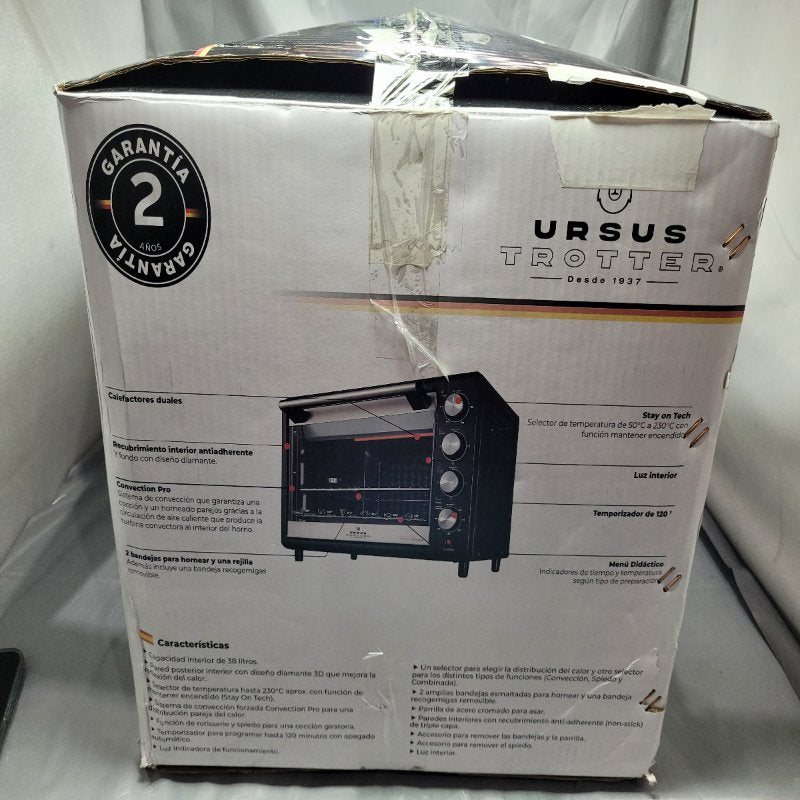 Horno Eléctrico Ursus Trotter Pro- B 38 litros