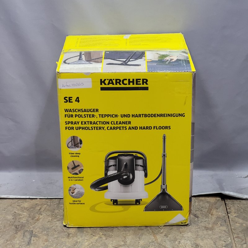 Aspiradora Y Lavadora Karcher 1000w Se4 Blanca