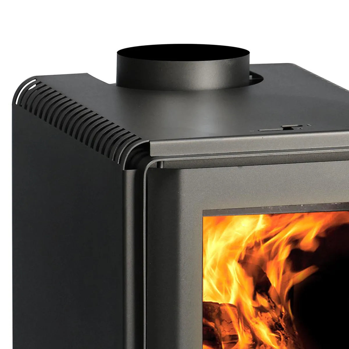 Calefactor a Leña Bosca Eco 360 Negro