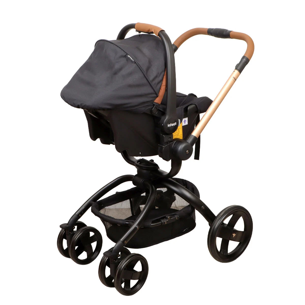 Coche Travel System Infanti i-Giro 2G, Negro