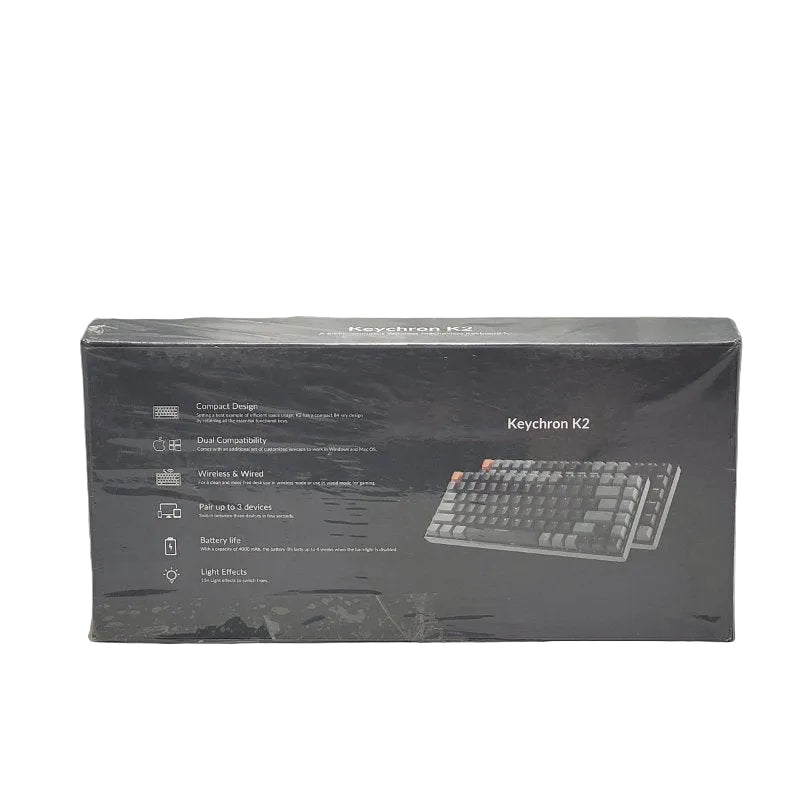 Teclado Mecánico Inalámbrico Keychron K2 LED RGB N-Key Rollover