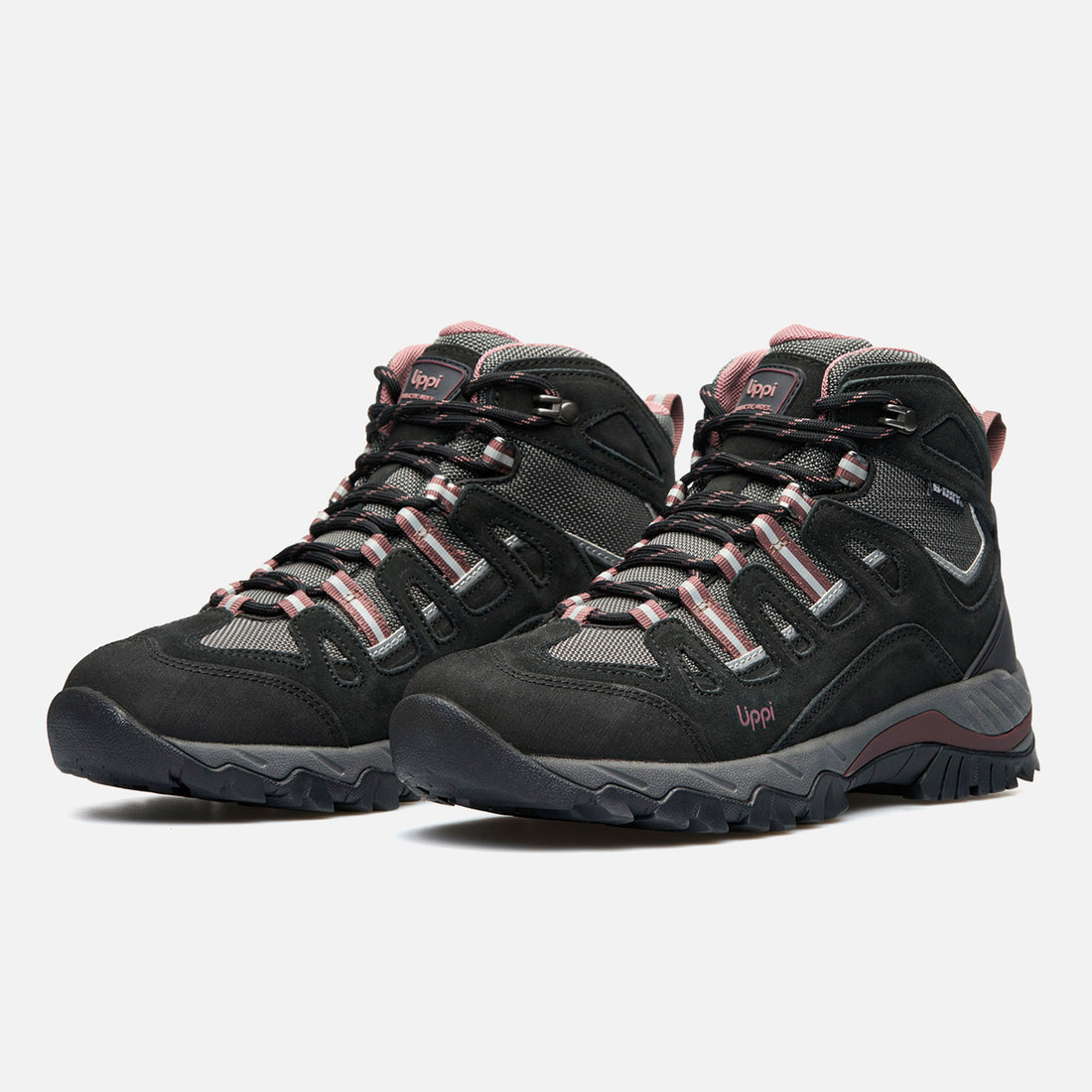 Botines Lippi Puelo CS HI – Negro/Uva, EUR 38 / 24,5 cm