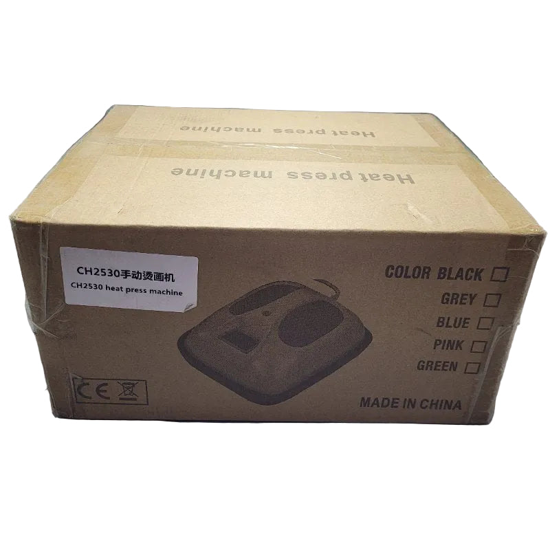 Plancha Portátil Estampadora Sublimadora Hoby Easypress 25x30 cm