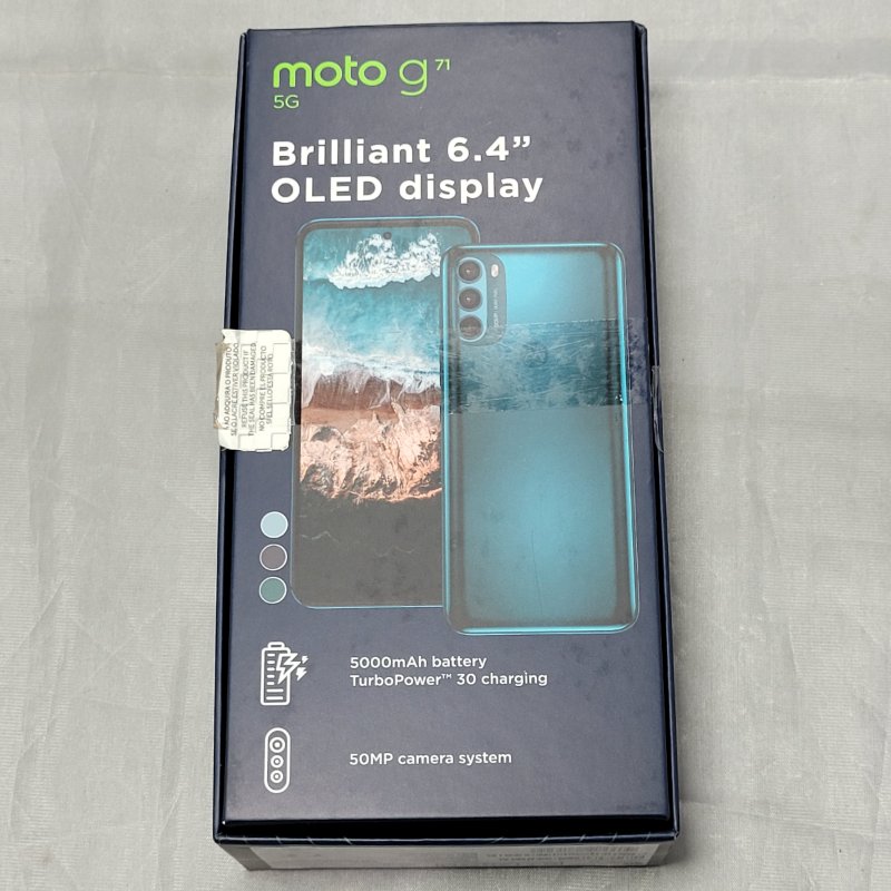 Celular Motorola Moto G71 5G 128GB 6GB RAM Color Arctic Blue