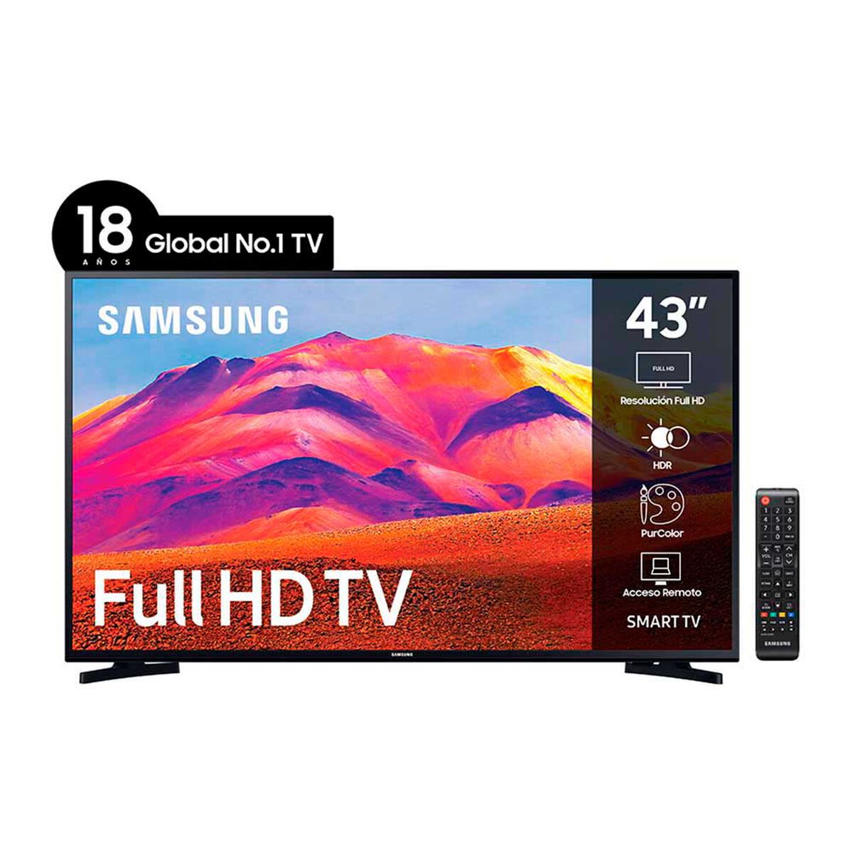 Televisor Samsung Led 43 T5202A 43"