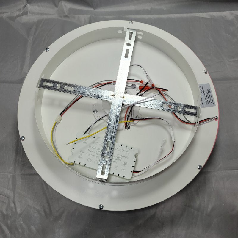Ventilador de Techo con Lampara LED 2 en 1 Control Remoto - Rosa Claro