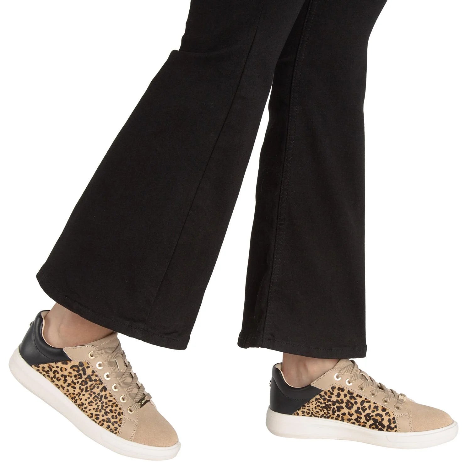Zapatilla Gacel Gamuzon Leopardo Rosalia 40 Femenino