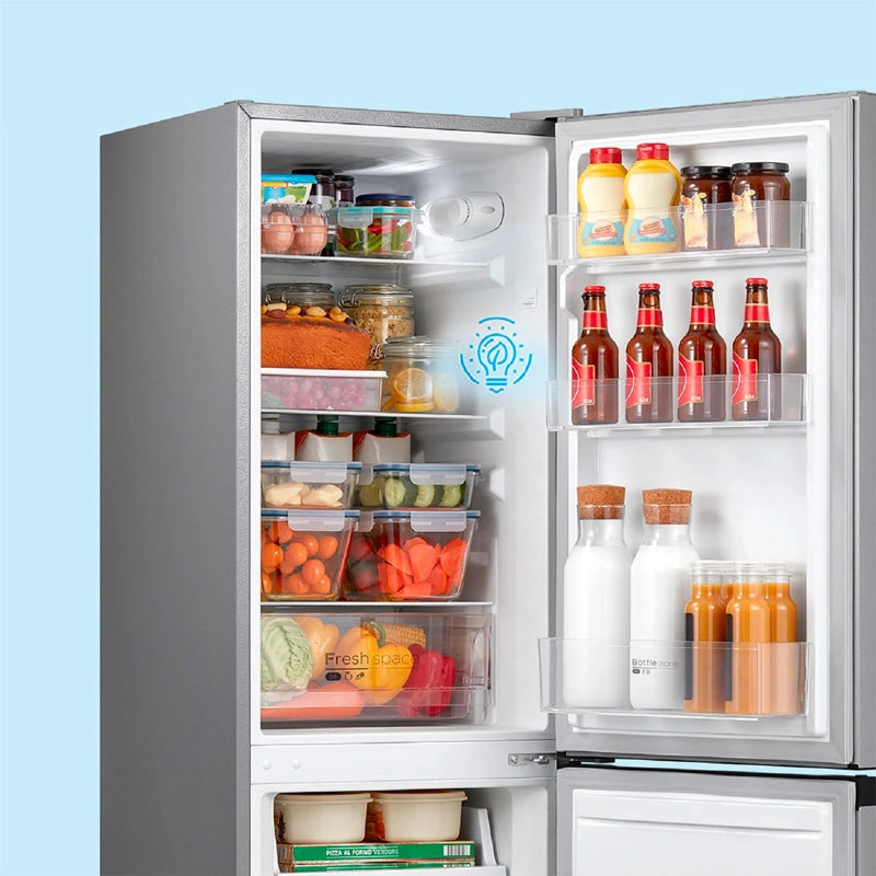 Refrigerador Midea MDRB241FGE50M Plata 174 Litros