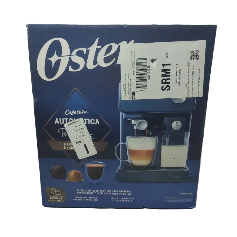 Cafetera Automática Oster Primalatte BVSTEM6604BL Azul