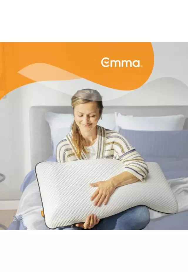 Almohada Emma 40 x 70 cm, Blanco