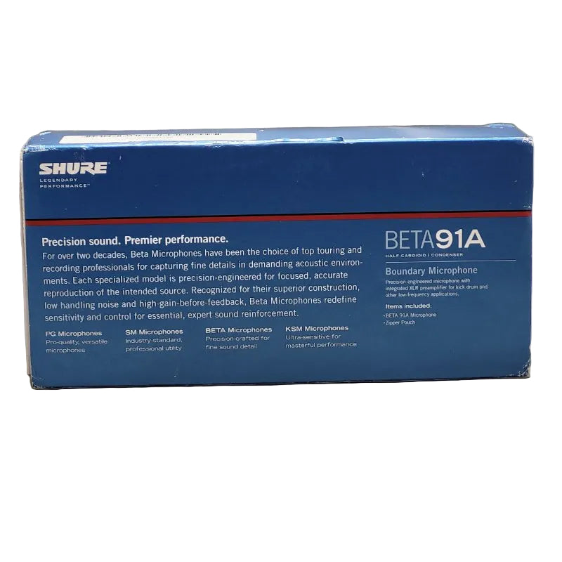 Micrófono de Bombo Shure Beta 91A