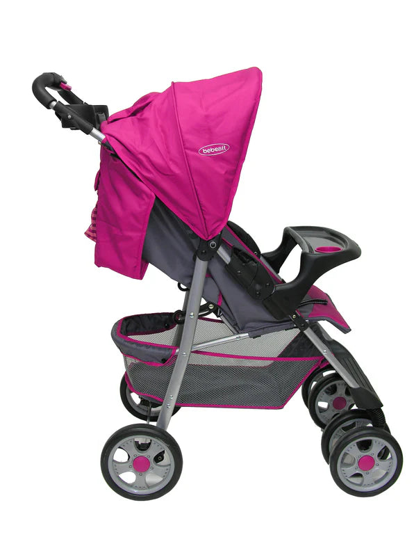 Coche Bebesit Travel System Zoom Rosado