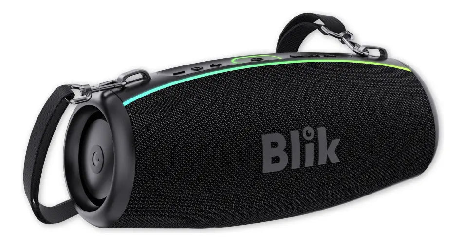 Parlante Bluetooth Portátil BLIK BeatBass Negro 60 W