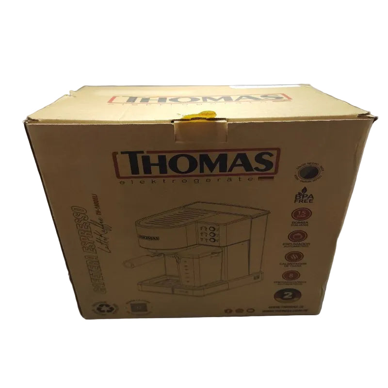 Cafetera Espresso Thomas TH-160DELI Inox