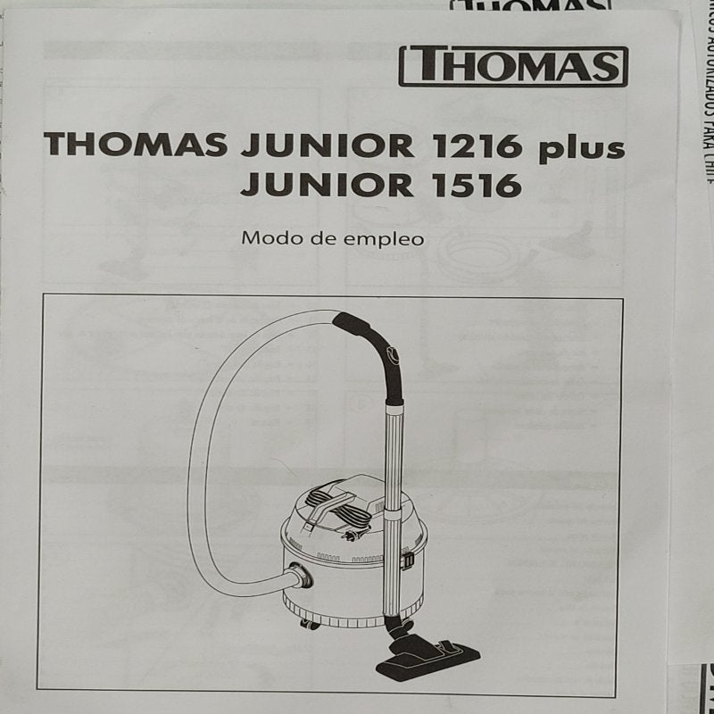 Aspiradora Thomas Junior 1216 Plus - 16 Litros