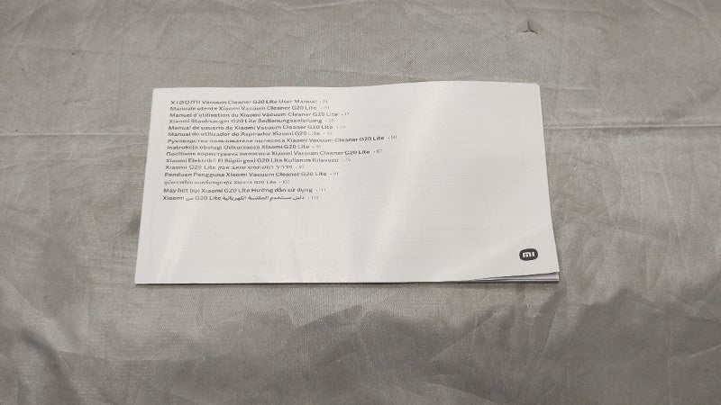 Aspiradora Xiaomi Vacuum Cleaner G20 Lite Blanco